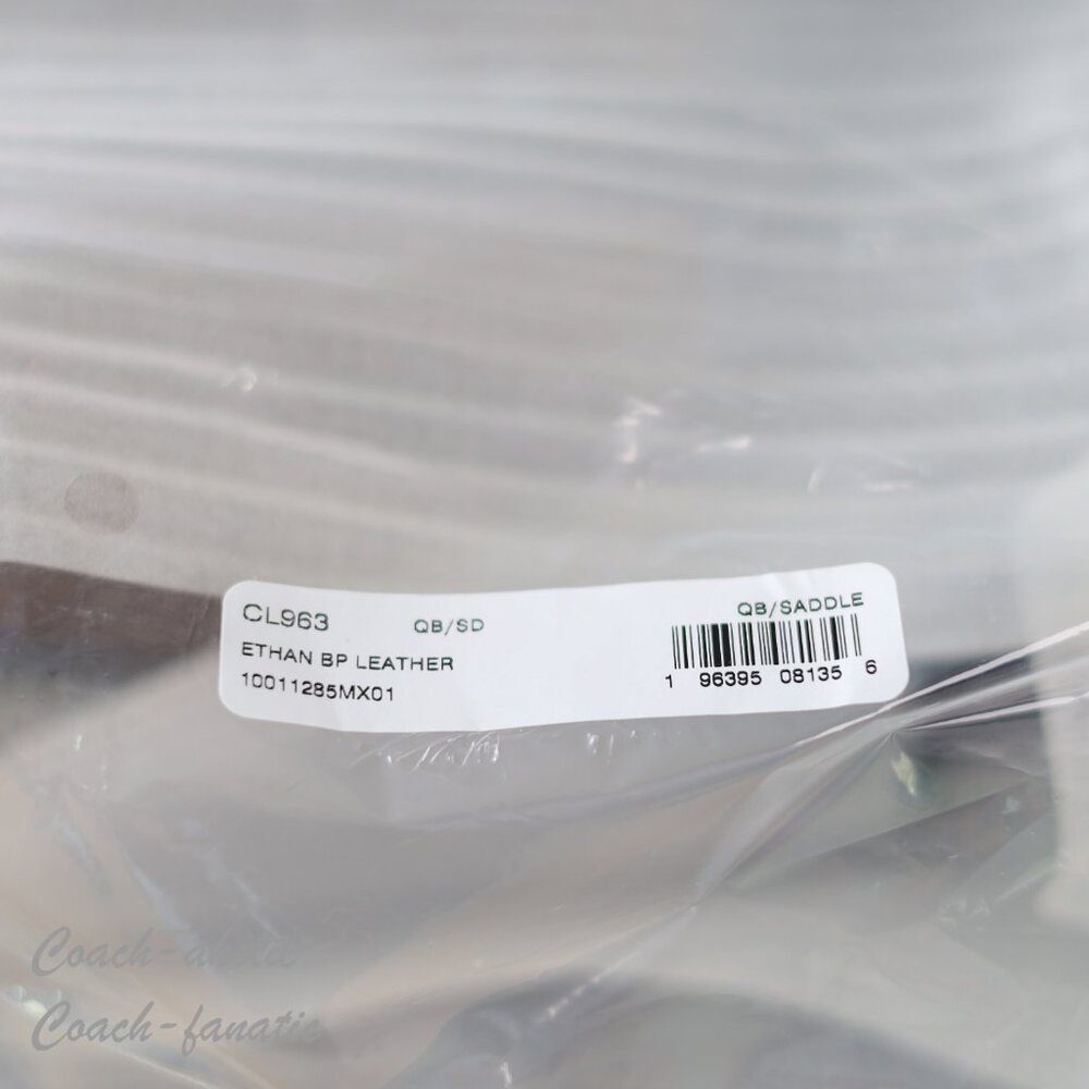 NWT Coach CL963 Men's Ethan Backpack In Smooth Calf Leather *SEALED* - Picture 7 of 9